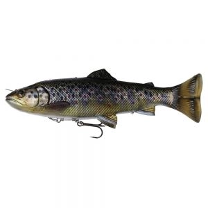 Gumená nástraha 4D Line Thru Pulsetail Trout 16cm 51g Brown Trout